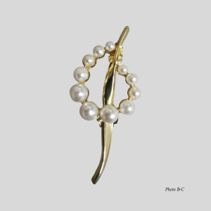 Broche élégante pour femmes couleur Or